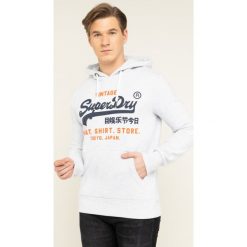 Bluza Superdry Sweat Shirt Shop Duo Hood M20004NS. Niebieskie bluzy męskie Superdry, xl, bez wzorów, z bawełny, bez kołnierzyka, bez rękawów, bez kaptura. W wyprzedaży za 239,00 zł.