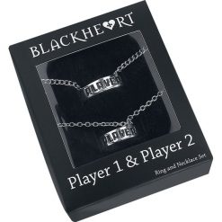 Blackheart Player Naszyjnik srebrny. Szare naszyjniki damskie marki Blackheart, srebrne. Za 54,90 zł.