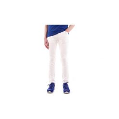 Spodnie bojówki Calvin Klein Jeans J30J310380. Białe spodnie męskie Calvin Klein Jeans, m, bez wzorów, z jeansu. Za 194,58 zł.