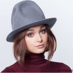 Kapelusz PHARELL. Szare kapelusze damskie Pakamera, bez wzorów, z wełny. Za 190,00 zł.