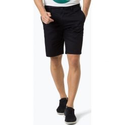 Armani Exchange - Spodenki męskie, niebieski. Niebieskie spodenki i szorty męskie marki Armani Exchange, m, bez wzorów, z bawełny, klasyczne, krótkie. Za 349,95 zł.