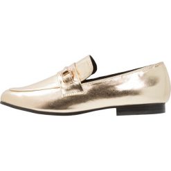 Półbuty damskie: Miss Selfridge Półbuty wsuwane metallic
