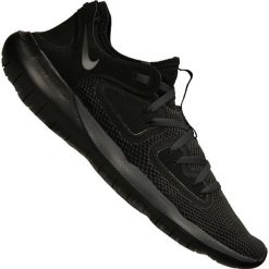 Czarne Buty biegowe Nike Flex 2019 Rn M AQ7483-005. Czarne buty sportowe męskie Nike, z dzianiny, z paskami, do biegania, nike flex. W wyprzedaży za 359,00 zł.