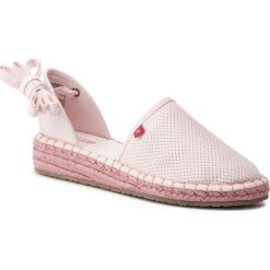 Espadryle BIG STAR - DD274A192 Pink. Różowe espadryle damskie BIG STAR, bez wzorów, z tworzywa sztucznego, bez obcasa, na płaskiej podeszwie. W wyprzedaży za 89,00 zł.