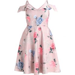 Sukienki hiszpanki: Chi Chi London Curvy GINTA Sukienka koktajlowa pink