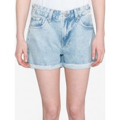 Pepe Jeans Mable Szorty Niebieski. Niebieskie szorty damskie Pepe Jeans, bez wzorów, z bawełny. Za 292,95 zł.