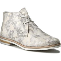 Botki CAPRICE - 9-25100-28 Lt Grey Multi 207. Brązowe botki damskie na obcasie marki Caprice, z nubiku. W wyprzedaży za 239,00 zł.