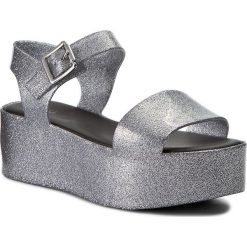 Rzymianki damskie: Sandały MELISSA – Mar Ad 31686 Silver/Negro 50743