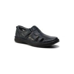 LASOCKI FOR MEN MI18-276-05. Niebieskie sandały męskie Lasocki For Men, ze skóry, bez zapięcia. Za 159,99 zł.