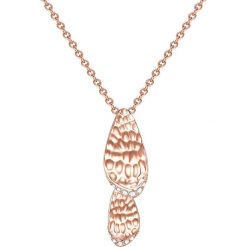 Pozłacany naszyjnik z kryształami Swarovski - dł. 51 cm. Żółte naszyjniki damskie Highstreet Jewels, Runway & Co., z kryształem, złote. W wyprzedaży za 39,95 zł.
