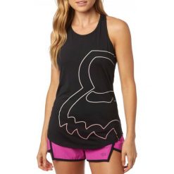 T-shirty damskie: FOX Koszulka Bez Rękawów Damska Eyecon Tback Tank Xs Czarny