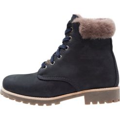 Panama Jack IGLOO Botki sznurowane marino. Niebieskie botki damskie skórzane marki Panama Jack, na sznurówki. Za 819,00 zł.