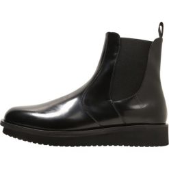 Botki męskie: Armani Collezioni Botki black