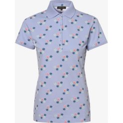 Marie Lund - Damska koszulka polo, niebieski. Niebieskie koszulki damskie xxl, z nadrukiem, polo. Za 129,95 zł.