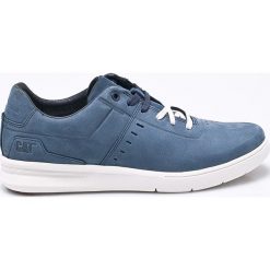 Caterpillar - Buty. Niebieskie sneakersy męskie Caterpillar, z okrągłym noskiem, na sznurówki. W wyprzedaży za 269,90 zł.