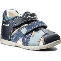 Sandały męskie skórzane: Sandały GEOX – B Kaytan B. C B7250C 08522 C0700 Navy/Avio