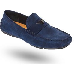 MOKASYNY Emporio Armani. Mokasyny męskie Emporio Armani, eleganckie. W wyprzedaży za 1135,20 zł.