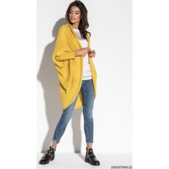 Kardigan oversize F555. Szare kardigany damskie Pakamera, uniwersalny. Za 140,00 zł.