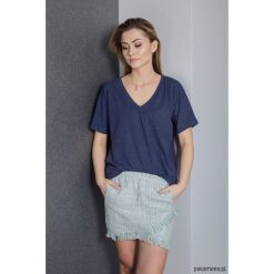 T-shirt Basic Dark Blue Melange. Bluzki damskie Pakamera. Za 129,00 zł.