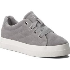 Sneakersy GANT - Amanda 17533846 Sleet Grey G841. Szare półbuty damskie GANT, na co dzień, bez wzorów, ze skóry, bez obcasa, na płaskiej podeszwie, bez zapięcia. W wyprzedaży za 259,00 zł.