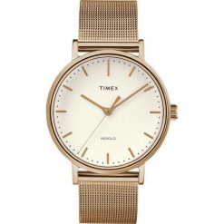 Timex - Zegarek TW2R26400. Żółte zegarki damskie marki Timex, ze stali. W wyprzedaży za 379,90 zł.