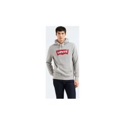 Bluzy Levis 19491 GRAPHIC HOODIE. Szare bluzy męskie Levi's®, s, bez wzorów, bez kołnierzyka, bez rękawów, bez kaptura. Za 245,48 zł.