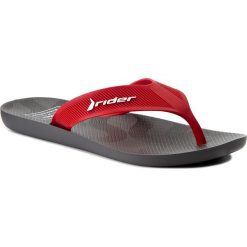 Klapki męskie: Japonki RIDER – Strike Plus Ad 11073 Dark Grey/Red 24223