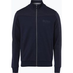 Bejsbolówki męskie: BOSS Athleisure - Męska bluza rozpinana – Skaz, niebieski