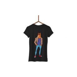 Koszulka Elegant BoJack Damska. Czarne koszulki damskie Failfake, xxl, bez wzorów, bez kołnierzyka. Za 130,00 zł.