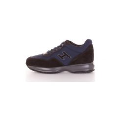 Buty Hogan HXM00N0U413JCS. Czarne trampki męskie Hogan, bez wzorów, bez zapięcia. Za 893,86 zł.
