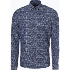 Nils Sundström - Koszula męska, niebieski. Niebieskie koszule męskie na spinki Nils Sundström, l, z materiału. Za 169,95 zł.
