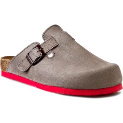 Chodaki damskie: Klapki DR. BRINKMANN - 600353 Grau