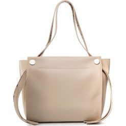 Torebka GINO ROSSI - CSN4999 Beige. Brązowe torebki klasyczne damskie Gino Rossi, bez wzorów, ze skóry, klasyczne, duże, bez dodatków. Za 399,99 zł.