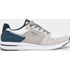 Pepe Jeans - Buty Jayker Dual D-Limit. Szare buty sportowe męskie Pepe Jeans, z jeansu, na sznurówki. W wyprzedaży za 299,90 zł.