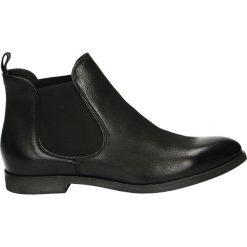 Botki - 183101FY NNJ8. Czarne botki damskie skórzane marki Venezia. Za 299,00 zł.
