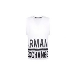 T-shirty z krótkim rękawem Armani Exchange 3ZZTEJ ZJH4Z. Białe t-shirty męskie Armani Exchange, xl, bez wzorów, bez kołnierzyka, krótkie. Za 179,00 zł.