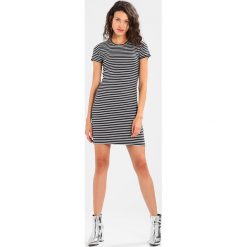 Sukienki: Abercrombie & Fitch RINGER BODYCON Sukienka dzianinowa blue/white