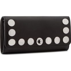 Portfele damskie: Duży Portfel Damski MICHAEL KORS – Rivington Stud 32S7SR7F3L Black