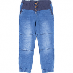 Spodnie. Niebieskie chinosy chłopięce NORDIC EXPEDITION, z bawełny. Za 49,90 zł.