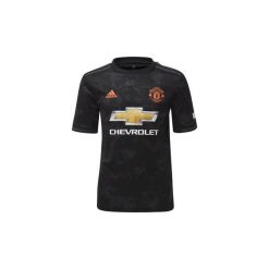 T-shirty z krótkim rękawem Dziecko adidas MUFC 3 JSY Y. Czarne t-shirty chłopięce Adidas, bez wzorów, z krótkim rękawem. Za 279,00 zł.