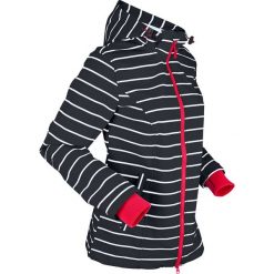 Kurtka softshell bonprix czarny. Czarne kurtki damskie marki bonprix, z softshellu. Za 239,99 zł.