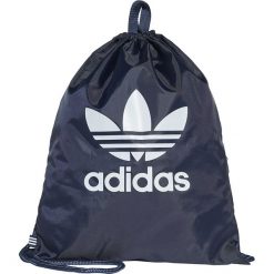 Worek adidas Originals Trefoil Gymsack (BK6727). Niebieskie torby męskie sportowe Adidas, bez wzorów, z poliesteru, sportowe. Za 39,89 zł.