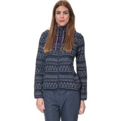 Bluza polarowa w kolorze granatowym. Niebieskie kurtki damskie CMP Women, bez wzorów, z materiału, bez rękawów, bez kaptura. W wyprzedaży za 171,95 zł.