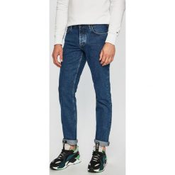 Tommy Hilfiger - Jeansy Mercer. Niebieskie jeansy męskie TOMMY HILFIGER, bez wzorów. W wyprzedaży za 329,90 zł.