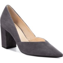 Półbuty HÖGL - 6-107502 Darkgrey 6600. Szare półbuty damskie skórzane marki HÖGL, eleganckie, na obcasie. W wyprzedaży za 359,00 zł.
