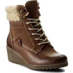 Botki LASOCKI - WI23-OMEGA-07 Brązowy. Brązowe botki damskie skórzane marki Lasocki. Za 199,99 zł.