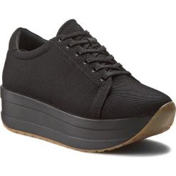 Sneakersy VAGABOND - Casey 4222-080-20 Black. Czarne półbuty damskie Vagabond, na co dzień, ze skóry, na koturnie. W wyprzedaży za 279,00 zł.