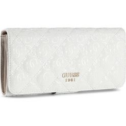 Portfele damskie: Duży Portfel Damski GUESS – Seraphina (SG) Slg SWSG68 55590 WHI