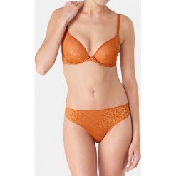 Majtki damskie: Figi "Body Make-up Blossom" w kolorze miedzianym