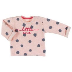 Ewa Klucze Bluza Dziewczęca Emu 86 Różowy/Szary. Szare bluzy dziewczęce marki Ewa Klucze, w kropki. W wyprzedaży za 30,00 zł.